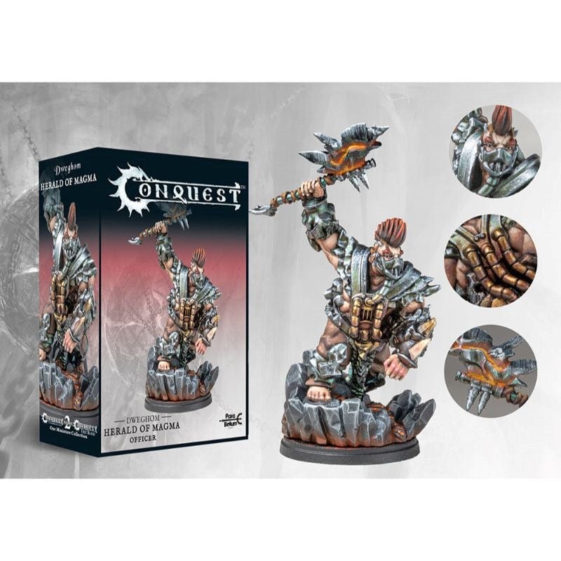 Para Bellum Wargames Miniatures Conquest - Dweghom - Herald of Magma