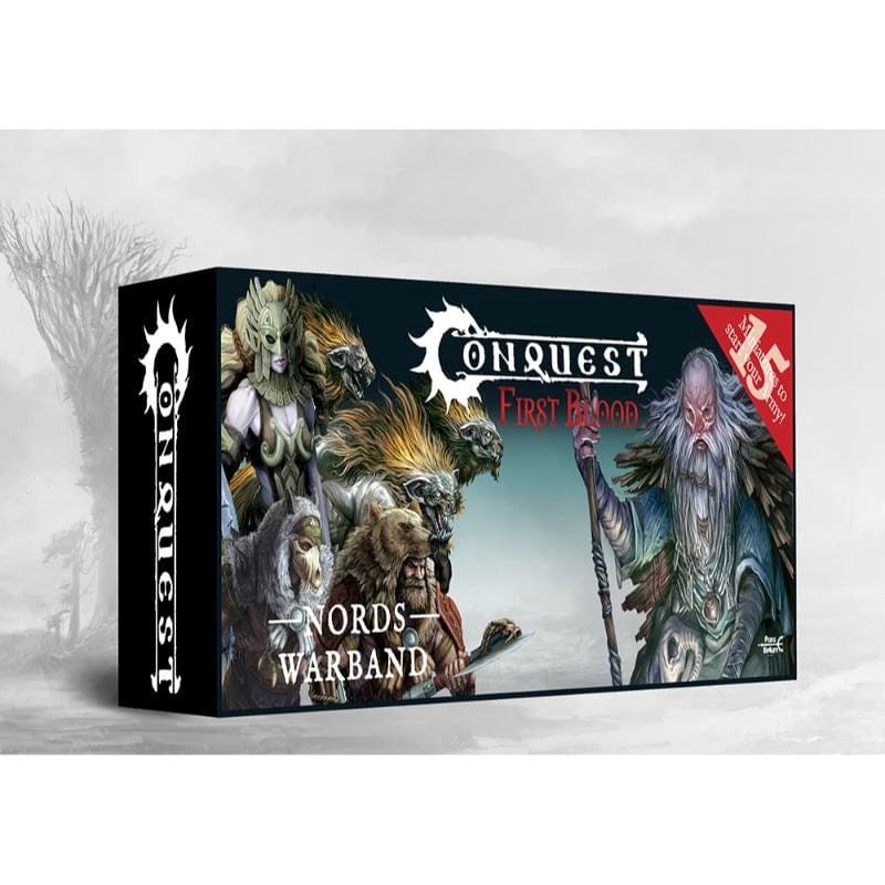 Para Bellum Wargames Miniatures Conquest - Nords - First Blood Warband (2024)