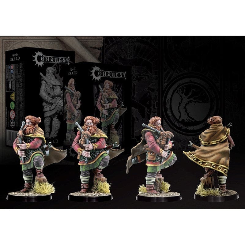 Para Bellum Wargames Miniatures Conquest - Nords - Skald