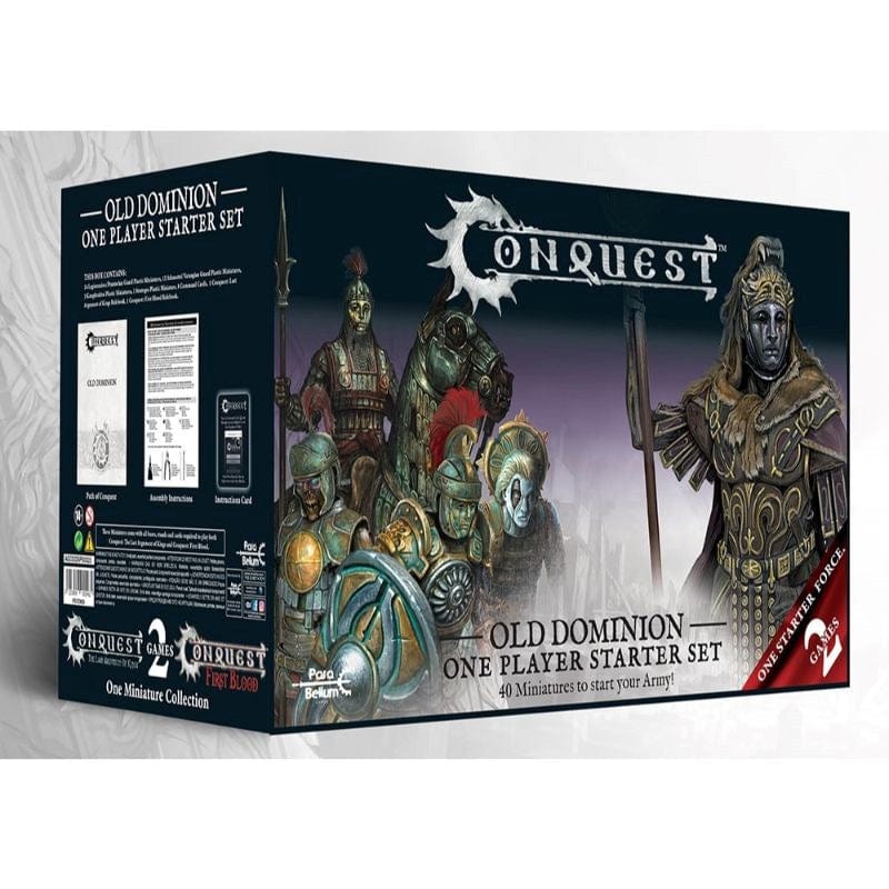 Para Bellum Wargames Miniatures Conquest - Old Dominion - 1 player Starter Set (New)