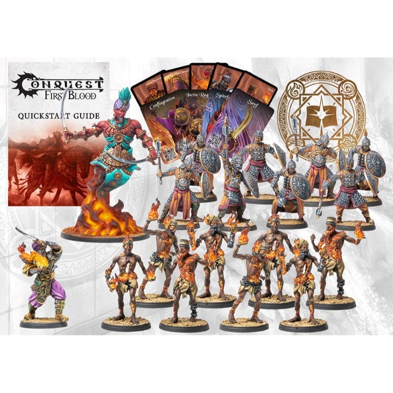 Para Bellum Wargames Miniatures Conquest - Sorcerer Kings - First Blood Starter