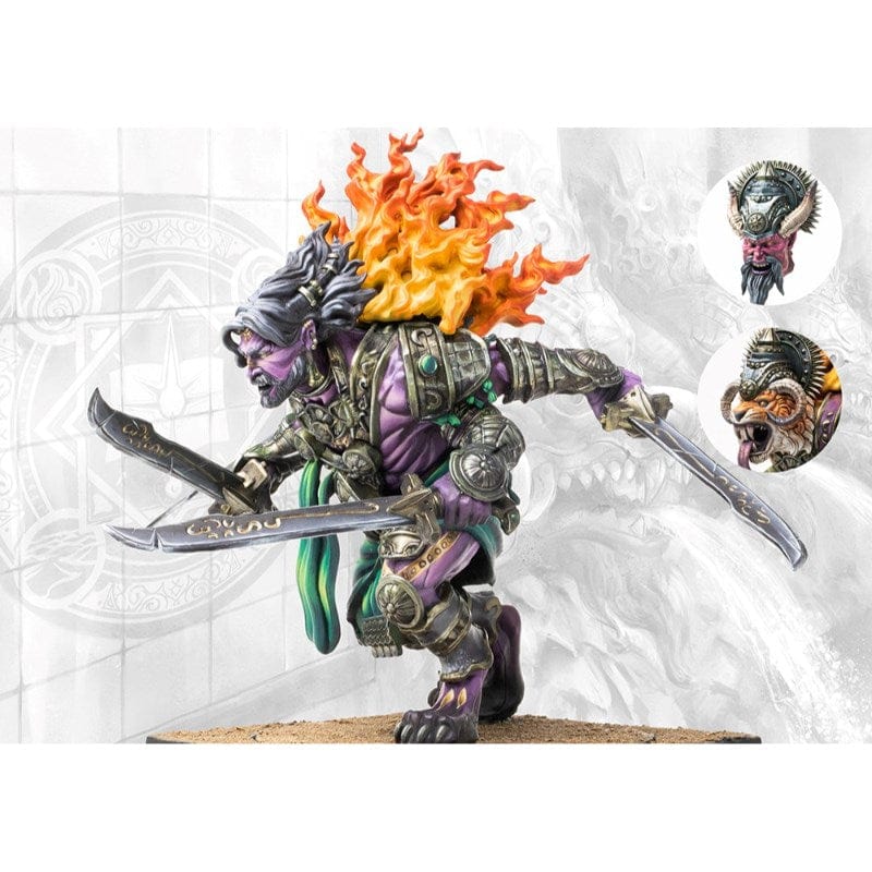 Para Bellum Wargames Miniatures Conquest - Sorcerer Kings - Rakshasa Bakasura