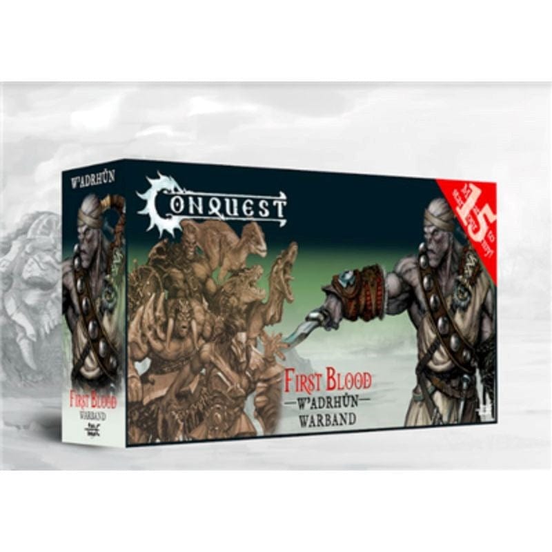 Para Bellum Wargames Miniatures Conquest - Wadrhun - First Blood Starter