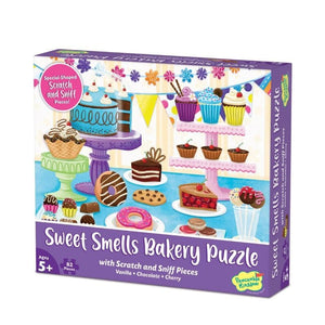 Peaceable Kingdom Jigsaws Peaceable Kingdom - Scratch & Sniff Puzzle - Sweet Smells Bakery (82pc)