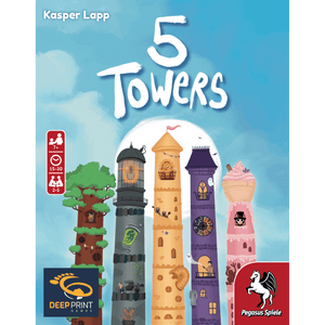 Pegasus Spiele Board & Card Games 5 Towers - Card Game