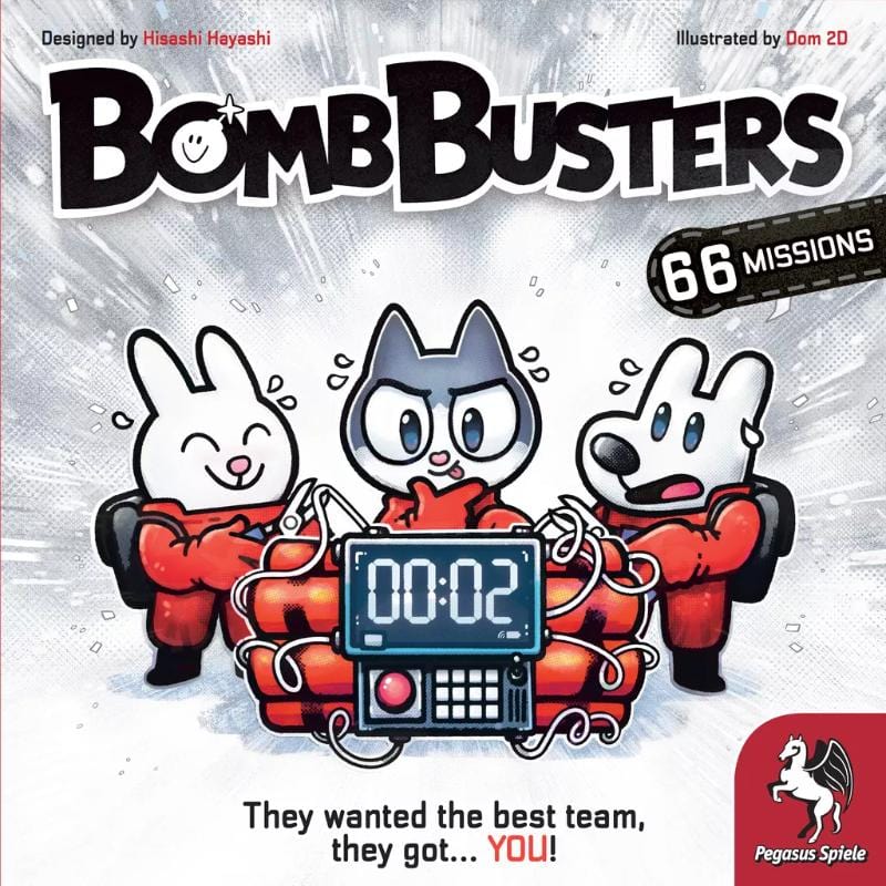 Pegasus Spiele Board & Card Games Bomb Busters - Family Game