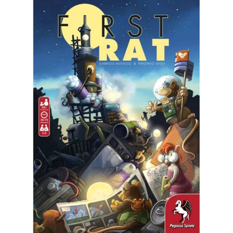 Pegasus Spiele Board & Card Games First Rat