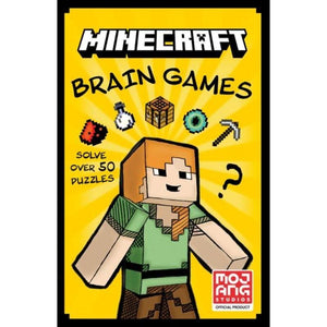 Penguin Random House Logic Puzzles Minecraft Brain Games
