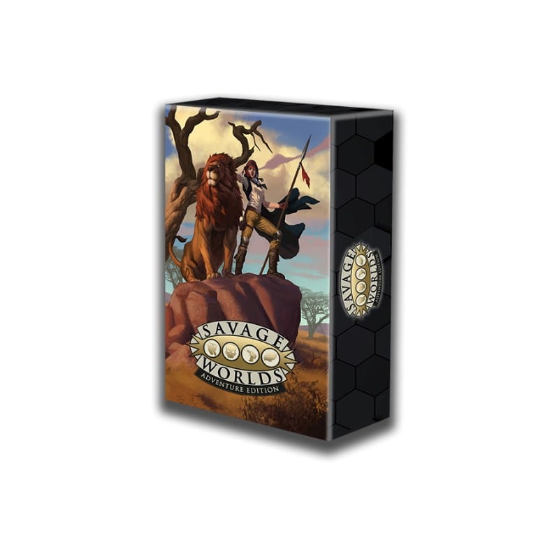 Pinnacle Entertainment Roleplaying Games Savage Worlds - Card Box