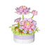 Pintoo Construction Puzzles Mini Bricks Potted - Lotus
