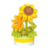 Pintoo Construction Puzzles Mini Bricks Potted - Sunflower