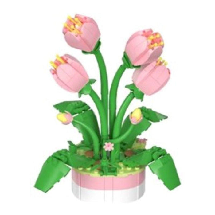 Mini Bricks Potted - Tulip