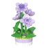Pintoo Construction Puzzles Mini Bricks Potted - Violet