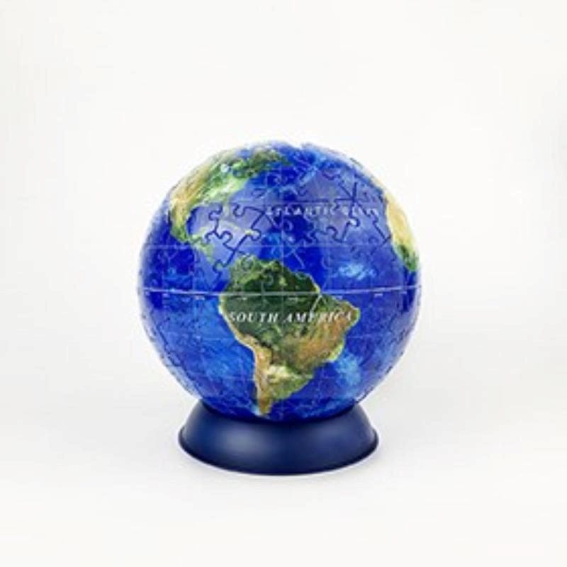Pintoo Jigsaws 3D Puzzle - 6" Globe Resplendent Earth