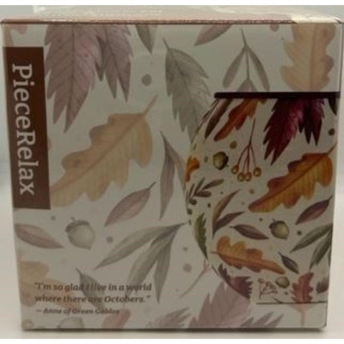 3D Puzzle - 80pc Flowerpot (Dancing Leaves in Fall)
