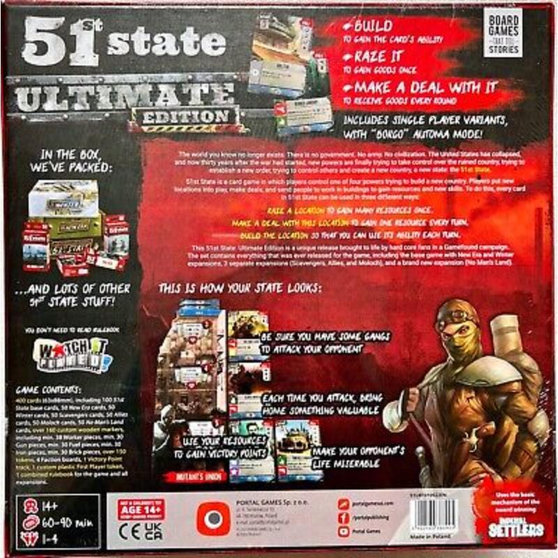 Portal Games Board & Card Games 51st State - Ultimate Edition