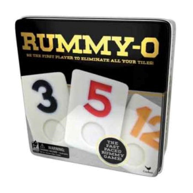 Pressman Toy Company Board & Card Games Rummy O (like Rummikub) in Tin