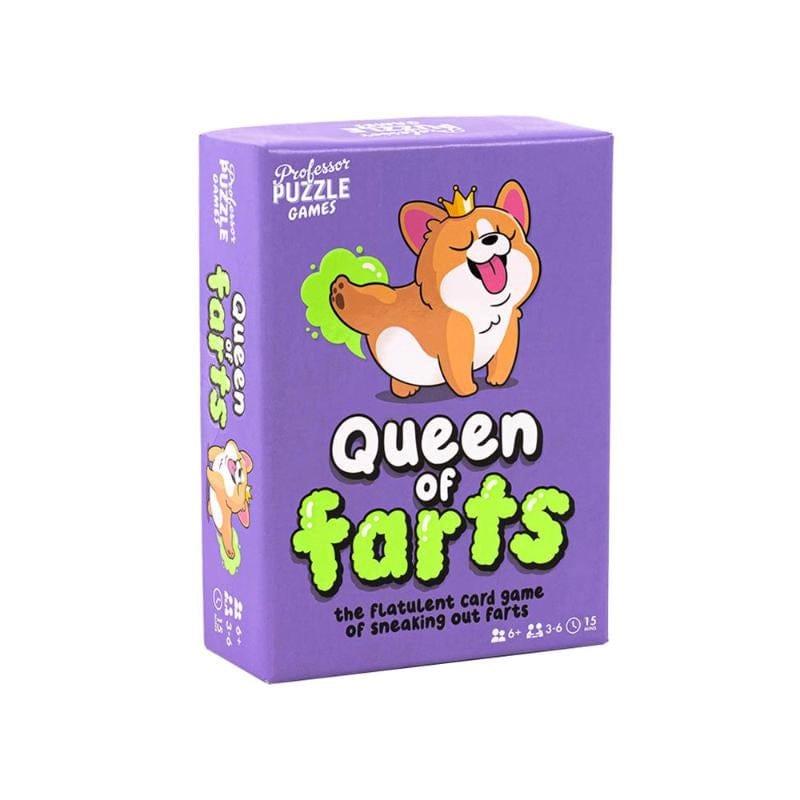 Professor Puzzle Board & Card Games Queen of Farts