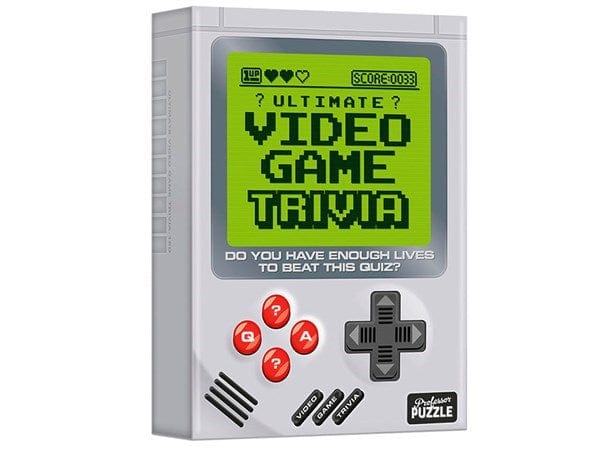 Professor Puzzle Board & Card Games Ultimate Video Game Trivia