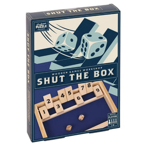 Professor Puzzle Classic Games Shut The Box (Wood Games Workshop)
