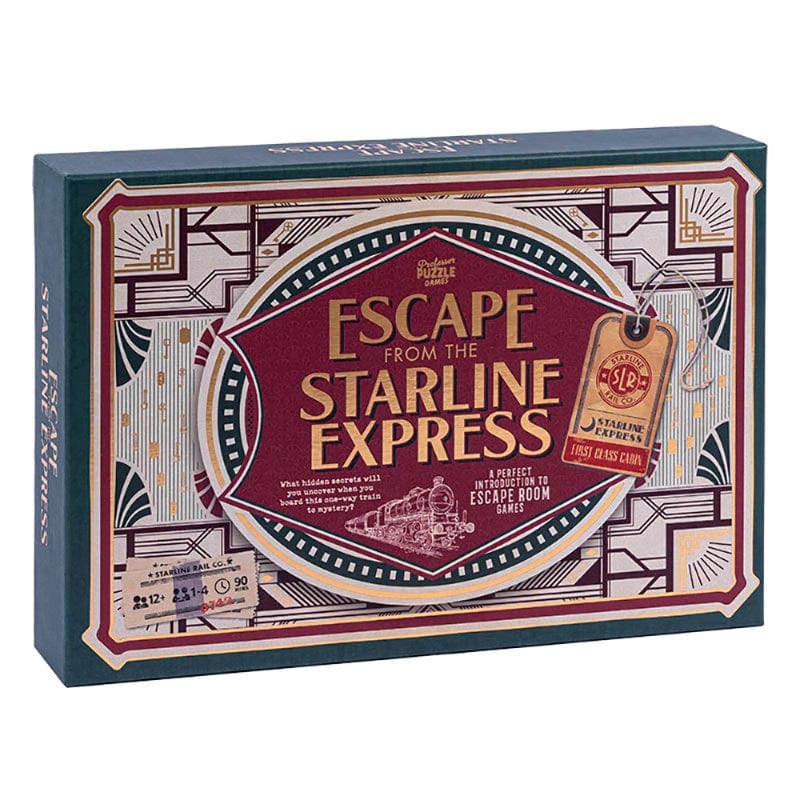 Professor Puzzle Logic Puzzles Escape From Starline Express