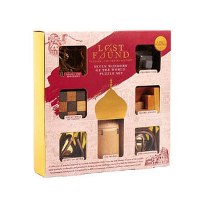 Professor Puzzle Logic Puzzles Lost & Found - 7 Wonders Puzzle Set