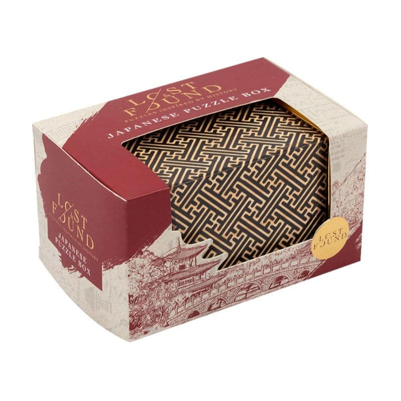 Professor Puzzle Logic Puzzles Lost & Found - Japanese Puzzle Box