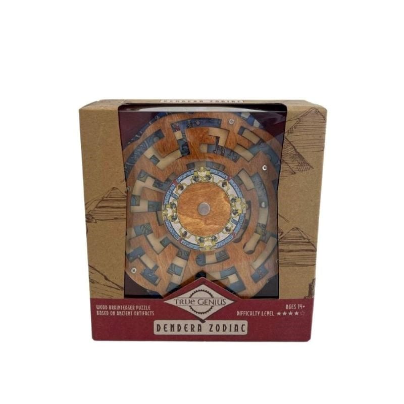 Project Genius Logic Puzzles Dendera Zodiac - Project Genius Wooden Puzzle