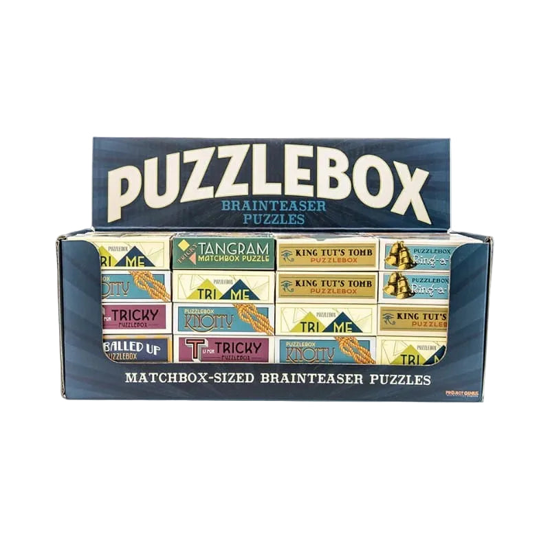 Project Genius Logic Puzzles Puzzle Box Display - Project Genius Puzzle (Assorted)