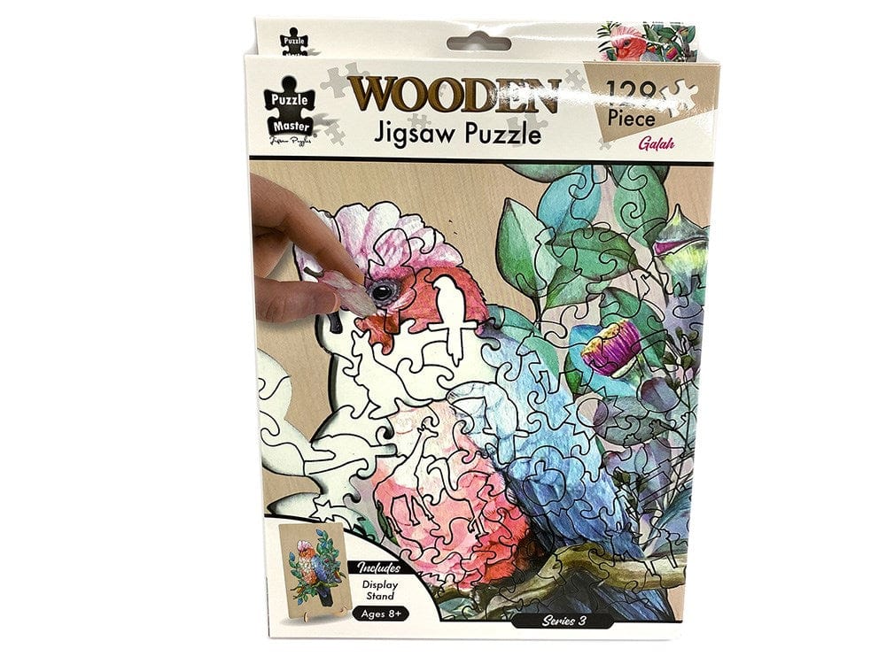 Puzzle Master Jigsaws Galah Wooden Jigsaw (127pc)
