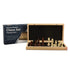 Puzzles and Games Specialists Classic Games Chess Set - Folding Wood Board 30cm