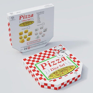Q-Workshop Dice Q Workshop - Pizza - Pepperoni Dice Set 7