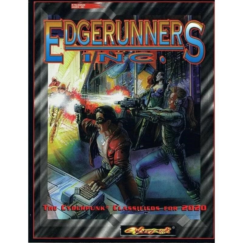 R. Talsorian Games Roleplaying Games Cyberpunk 2020 RPG - Edgerunners Inc