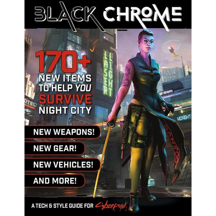 Cyberpunk Red RPG - Black Chrome