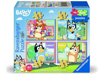 Ravensburger Jigsaws Bluey & Family My First Puzzle (2/3/4/5pc) Ravensburger