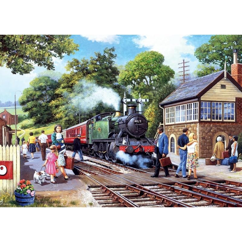 Ravensburger Jigsaws A Country Station (1000pc) Ravensburger