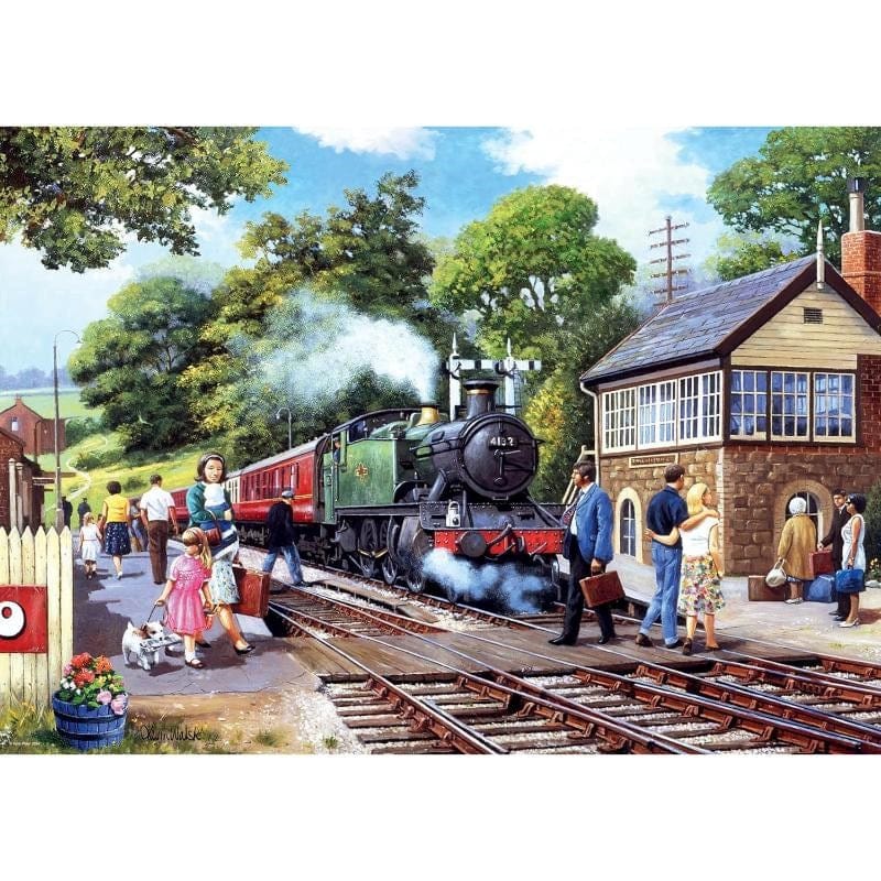 Ravensburger Jigsaws A Country Station (1000pc) Ravensburger