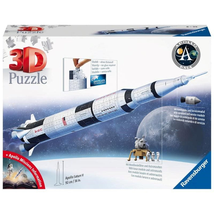 Apollo Saturn V Rocket (440pc) Ravensburger