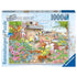 Ravensburger Jigsaws Beach Garden Café (1000pc) Ravensburger