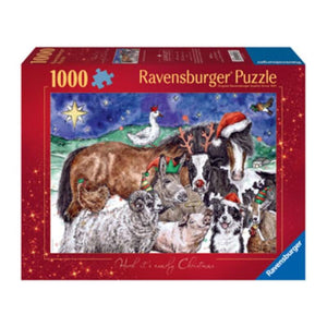 Ravensburger Jigsaws Christmas Farm  (1000pc) Ravensburger