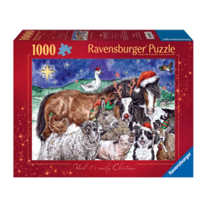 Christmas Farm  (1000pc) Ravensburger