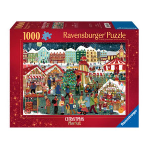 Ravensburger Jigsaws Christmas Market  (1000pc) Ravensburger