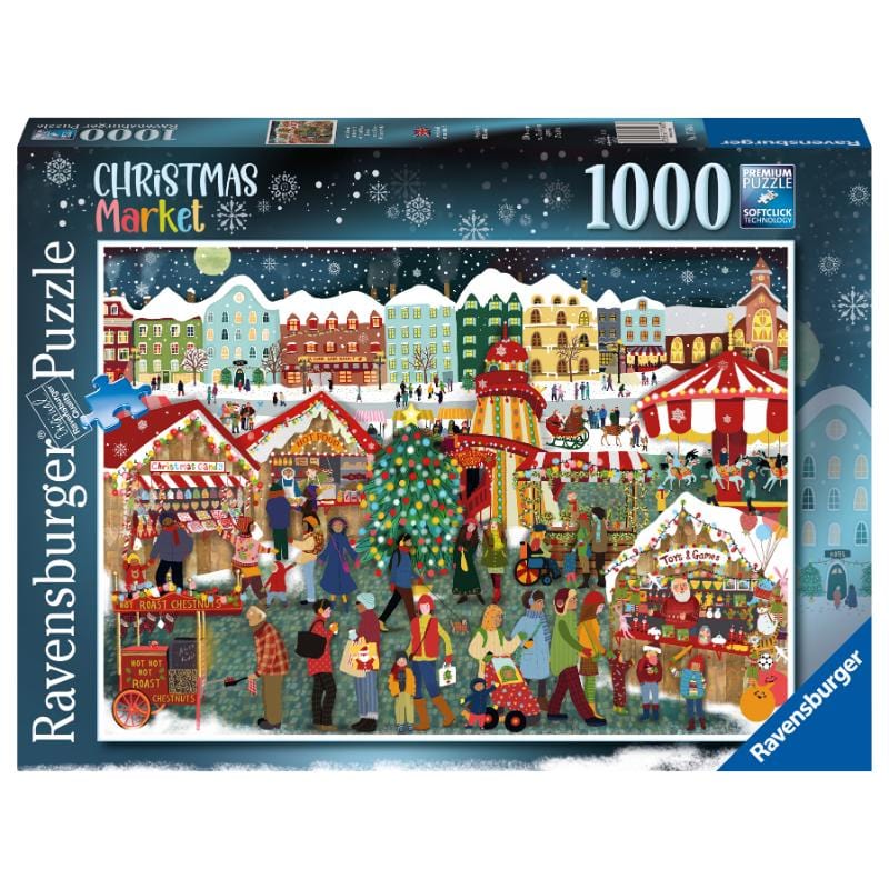 Ravensburger Jigsaws Christmas Market (1000pc) Ravensburger