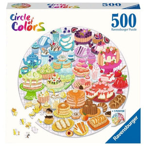Ravensburger Jigsaws Circle of Colors - Desserts/patr. (500pc) Ravensburger