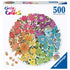 Ravensburger Jigsaws Circle of Colors - Flowers (500pc) Ravensburger