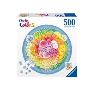 Ravensburger Jigsaws Circle of Colors - Poke Bowl (500pc) Ravensburger