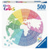 Ravensburger Jigsaws Circle of Colours - Mandala (500pc) Ravensburger