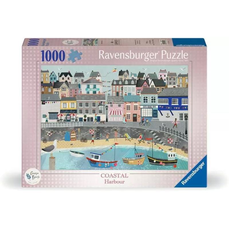Ravensburger Jigsaws Coastal Harbour (1000pc) Ravensburger