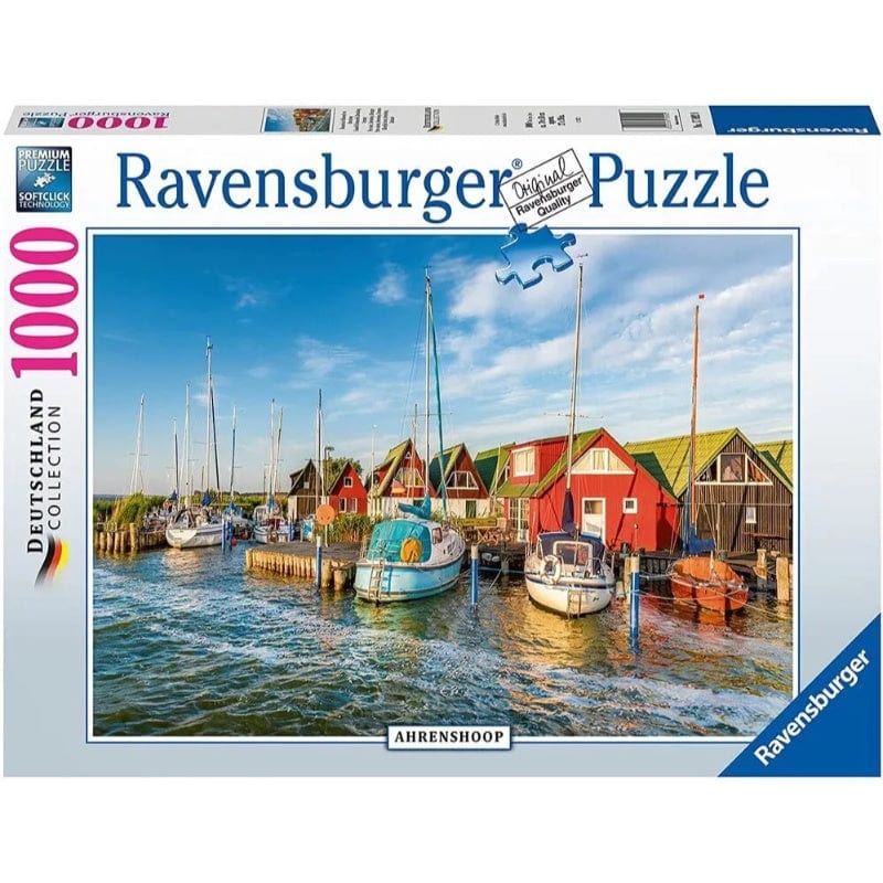 Ravensburger Jigsaws Colourful Harbourside (1000pc) Ravensburger
