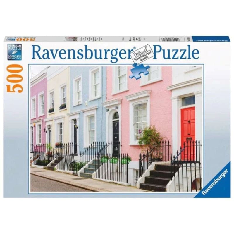 Ravensburger Jigsaws Colourful London Townhouses (500pc) Ravensburger